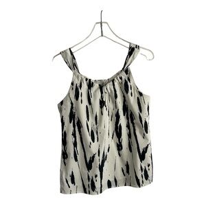 Old Navy Black and White Patterned Top